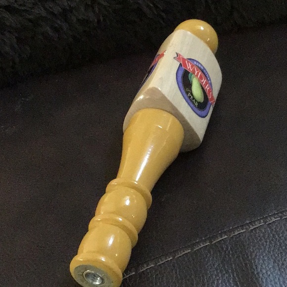 🍻 WYDER'S HARD CIDER Dry Pear Collectible Craft Beer Tap Handle 3-Sided - Picture 2 of 4